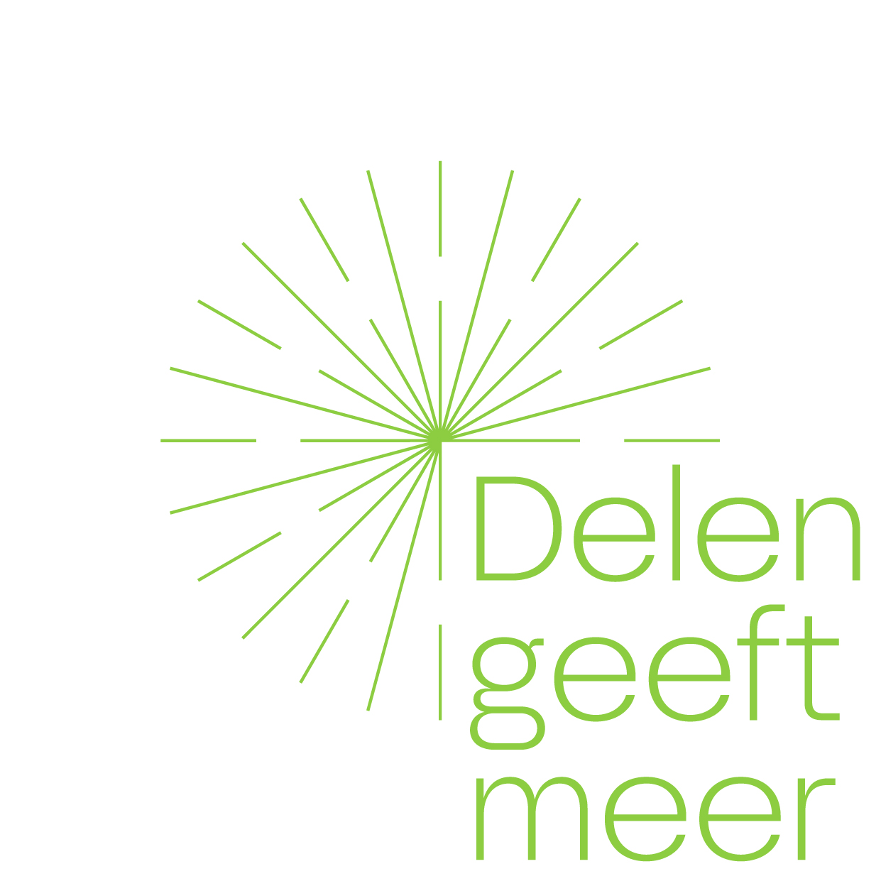 Logo Delen geeft meer